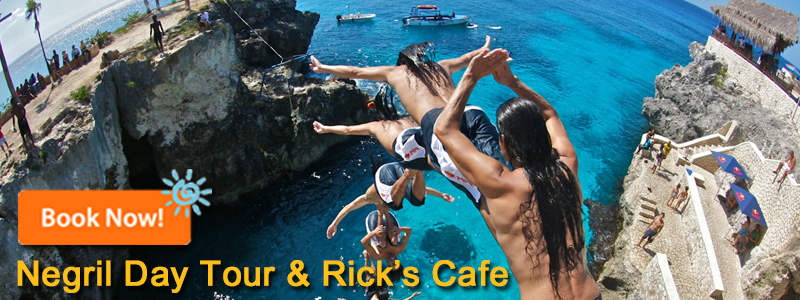 Negril Day Tour & Rick&rsquo;s Cafe